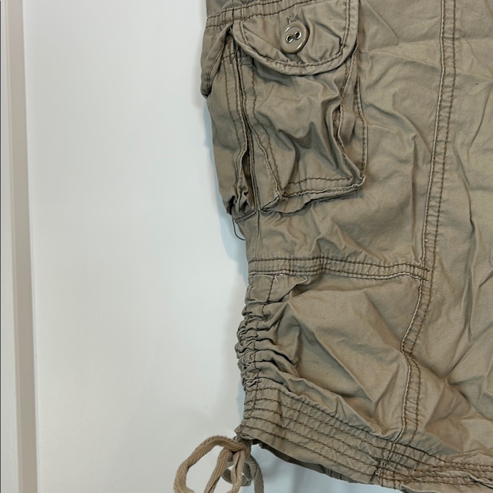 OP Tan Cargo Shorts size 13 - Picture 2 of 4
